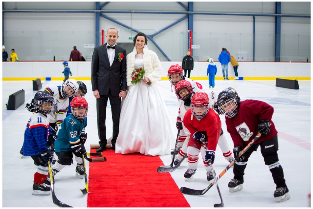 hokejová svadba